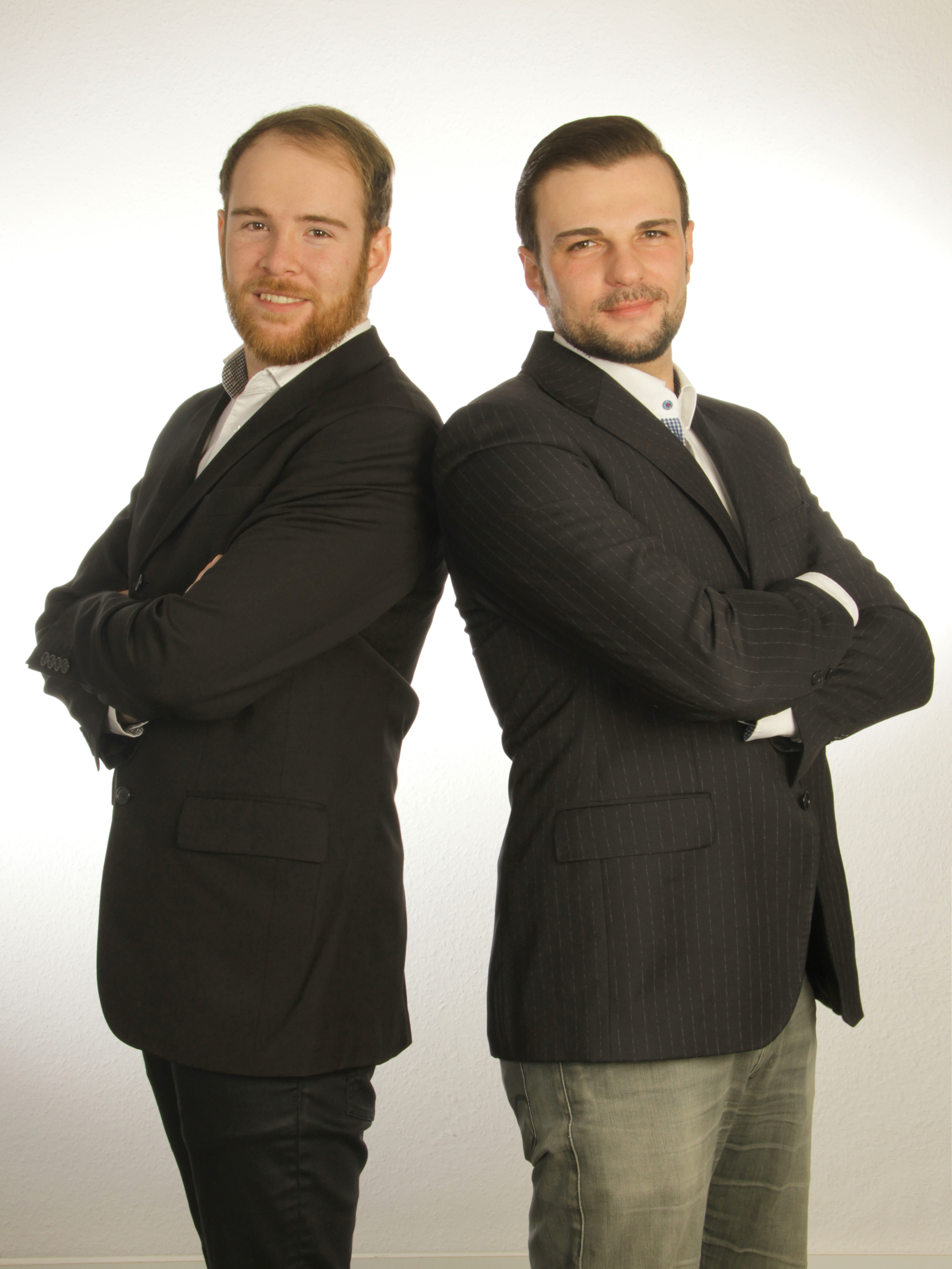 Teamfoto von IT-Service Grimm Oliver Grimm Daniel Grimm