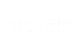 IT-Serive Grimm Logo Weiß